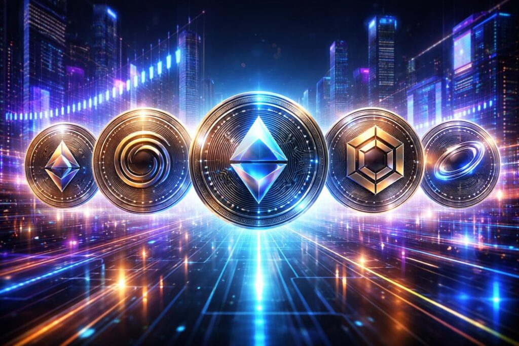 découvrez quelles cryptomonnaies ont le plus fort potentiel d'explosion en 2026 avec notre sélection du top 5 des candidats prometteurs à suivre absolument.