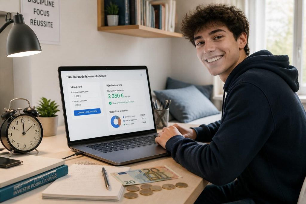 gagnez du temps et économisez de l'argent en utilisant notre simulateur de bourse étudiant dès aujourd'hui. estimez rapidement vos aides financières pour mieux planifier vos études.